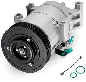 168306 Air Conditioning A/C Compressor with Clutch Compatible with Hyundai Elantra 2017, Compatible with Kia Forte Koup 2014-2017, for Forte5 14-16, for Soul 2014-2019, 1.6L L4 GAS 168306 Air Conditioning A/C Compressor with Clutch Compatible with Hyundai Elantra 2017, Compatible with Kia Forte Koup 2014-2017, for Forte5 14-16, for Soul 2014-2019, 1.6L L4 GAS
