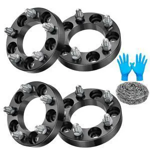1 inch 5x114.3mm Wheel Spacers Compatible with Ford Ranger Edge Flex Explorer Mustang, Compatible with Jeep Cherokee Liberty Wrangler, MKX, 82.5mm Hub Bore & 5x4.5 & 1/2x20 Studs, 4PCS 1 inch 5x114.3mm Wheel Spacers Compatible with Ford Ranger Edge Flex Explorer Mustang, Compatible with Jeep Cherokee Liberty Wrangler, MKX, 82.5mm Hub Bore & 5x4.5 & 1/2x20 Studs, 4PCS