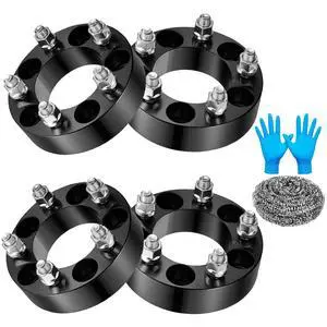 1.5 inch 5x4.5 Wheel Spacers Compatible with Ford Edge Explorer Galaxie Mustang, Compatible with Jeep Wrangler, 82.5mm Center Bore & 1/2x20 Studs & 114.3mm Forged Wheel Spacer, 4PCS 1.5 inch 5x4.5 Wheel Spacers Compatible with Ford Edge Explorer Galaxie Mustang, Compatible with Jeep Wrangler, 82.5mm Center Bore & 1/2x20 Studs & 114.3mm Forged Wheel Spacer, 4PCS