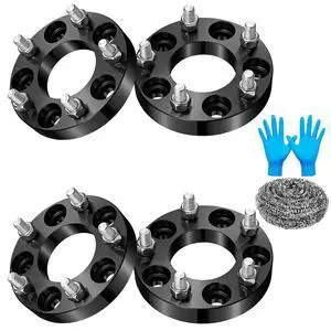 5x114.3mm to 5x120mm Wheel Spacers 1 inch Compatible with Ford Edge Explorer Flex, 73mm Center Bore & 5 Lug Forged Wheel Adapters 1/2x20 Compatible with Jeep Cherokee Liberty, 4PCS 5x114.3mm to 5x120mm Wheel Spacers 1 inch Compatible with Ford Edge Explorer Flex, 73mm Center Bore & 5 Lug Forged Wheel Adapters 1/2x20 Compatible with Jeep Cherokee Liberty, 4PCS