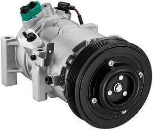 977011R100 Air Conditioning AC Compressor with Clutch for Hyundai | Compatible with Hyundai Accent 2012-2017, Compatible with Kia Rio 2012-2017, L4 1.6L GAS 977011R100 Air Conditioning AC Compressor with Clutch for Hyundai | Compatible with Hyundai Accent 2012-2017, Compatible with Kia Rio 2012-2017, L4 1.6L GAS