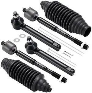 6-PC Tie Rod Ends Kits Compatible with Toyota Highlander 2004-2007,2xInner EV80945,2xOuter ES80944,2xdust cover 6-PC Tie Rod Ends Kits Compatible with Toyota Highlander 2004-2007,2xInner EV80945,2xOuter ES80944,2xdust cover