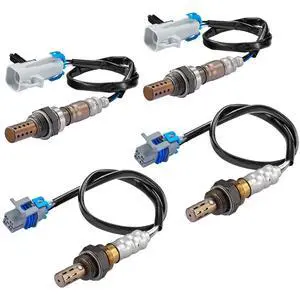 Oxygen O2 Sensor 234-4668 & 234-4256 Compatible with Chevy Avalanche, Silverado1500/2500,Compatible with GMC Sierra,Yukon, Upstream and Downstream Replacement Oxygen Sensor for ESV EXT,4PCS Oxygen O2 Sensor 234-4668 & 234-4256 Compatible with Chevy Avalanche, Silverado1500/2500,Compatible with GMC Sierra,Yukon, Upstream and Downstream Replacement Oxygen Sensor for ESV EXT,4PCS