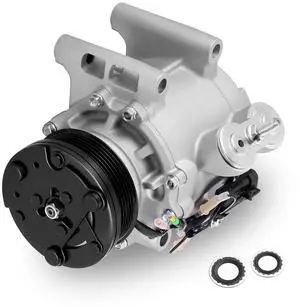 78561 Air Conditioning A/C Compressor with Clutch Compatible with Chevrolet Trailblazer 02-09 4.2L, Compatible with GMC Envoy 02-09 4.2L, for Envoy XL 02-06 4.2L, for Envoy XUV 05 4.2L 78561 Air Conditioning A/C Compressor with Clutch Compatible with Chevrolet Trailblazer 02-09 4.2L, Compatible with GMC Envoy 02-09 4.2L, for Envoy XL 02-06 4.2L, for Envoy XUV 05 4.2L