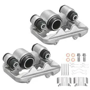 Rear Brake Caliper Assembly Replaces for 19-2970 19-2971, Compatible with Toyota RAV4 2004-2005 2.4L L4, GAS Rear Brake Caliper Assembly Replaces for 19-2970 19-2971, Compatible with Toyota RAV4 2004-2005 2.4L L4, GAS