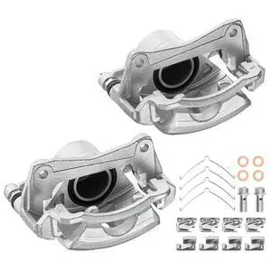 Front Brake Caliper Assembly Replaces for 19-B1591 19-B1590, Compatible with Geo Prizm 1993-1997 1.6L L4, Compatible with Toyota Corolla 1993-1997 1.6L 1.8L L4, GAS Front Brake Caliper Assembly Replaces for 19-B1591 19-B1590, Compatible with Geo Prizm 1993-1997 1.6L L4, Compatible with Toyota Corolla 1993-1997 1.6L 1.8L L4, GAS