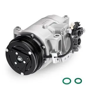 198342 Air Conditioning A/C Compressor with Clutch Compatible with Ford Explorer 2012-2015 2.0L, 16-19 2.3L, for Taurus 2013-2017 2.0L, Compatible with Lincoln MKT 2013-2016 2.0L 198342 Air Conditioning A/C Compressor with Clutch Compatible with Ford Explorer 2012-2015 2.0L, 16-19 2.3L, for Taurus 2013-2017 2.0L, Compatible with Lincoln MKT 2013-2016 2.0L