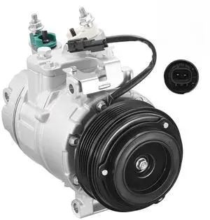 198355 Air Conditioning A/C Compressor with Clutch Compatible with Ford Edge 2012-2015, Compatible with Ford Explorer 2012, L4 2.0L GAS Turbocharged, 6 Grooves 198355 Air Conditioning A/C Compressor with Clutch Compatible with Ford Edge 2012-2015, Compatible with Ford Explorer 2012, L4 2.0L GAS Turbocharged, 6 Grooves