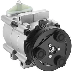 57129 Air Conditioning AC Compressor with Clutch | Compatible with Ford Excursion F-150 Mustang F-250 Super Duty, for Lincoln Town Car, for Mercury Cougar Grand Marquis 57129 Air Conditioning AC Compressor with Clutch | Compatible with Ford Excursion F-150 Mustang F-250 Super Duty, for Lincoln Town Car, for Mercury Cougar Grand Marquis