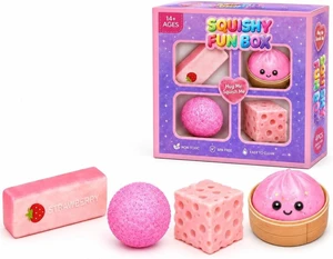 4 Pack Squishy Toys, Slow Rising Taba Squishy Stress Relief Fidget Pack
Soft kawaii malt sugar gel squishies, BPA free slow rising squeeze sensory toys for teens adults, desk decor party favors 4 Pack Squishy Toys, Slow Rising Taba Squishy Stress Relief Fidget Pack
Soft kawaii malt sugar gel squishies, BPA free slow rising squeeze sensory toys for teens adults, desk decor party favors