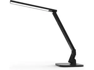 Desk Lamp, LED Dimmable Reading Light with Adjustable Lighting 5 Brightness Levels, 4 Light Colors and USB Charging Port Table Lamp (Piano Black) Desk Lamp, LED Dimmable Reading Light with Adjustable Lighting 5 Brightness Levels, 4 Light Colors and USB Charging Port Table Lamp (Piano Black)