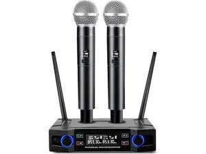 Wireless Microphone for Handheld Wireless Mic System Professional Cordless Microphone for Singing Meeting Church Wedding Party Wireless Microphone for Handheld Wireless Mic System Professional Cordless Microphone for Singing Meeting Church Wedding Party