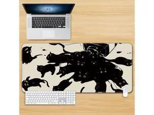 Kawaii Anime Cat Mouse Pad Xxl Desk Mat Mousepad Large Gaming Mouse Pad Computer Non-Slip Base Desk Mat for Office&Home 80X30CM Kawaii Anime Cat Mouse Pad Xxl Desk Mat Mousepad Large Gaming Mouse Pad Computer Non-Slip Base Desk Mat for Office&Home 80X30CM