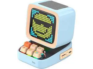 Divoom Ditoo Retro Pixel Art Game Bluetooth Speaker with 16X16 LED App Controlled Front Screen (Blue) \u2026 Divoom Ditoo Retro Pixel Art Game Bluetooth Speaker with 16X16 LED App Controlled Front Screen (Blue) \u2026