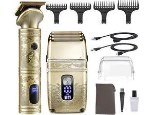 VGR Gifts for him Hair Trimmer & Electric Razor for Men, Foil Shaver, Beard Trimmer, T Liners Barber Kit, Mens Grooming Kit with Triple Blades Waterproof Cordless VGR Gifts for him Hair Trimmer & Electric Razor for Men, Foil Shaver, Beard Trimmer, T Liners Barber Kit, Mens Grooming Kit with Triple Blades Waterproof Cordless