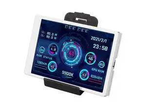 VBESTLIFE Computer Temp Monitor, 3.5Inch Mini USB C PC Temperature Display CPU RAM Data Monitor PC Sensor Panel Display, for DIY Computer (White) VBESTLIFE Computer Temp Monitor, 3.5Inch Mini USB C PC Temperature Display CPU RAM Data Monitor PC Sensor Panel Display, for DIY Computer (White)