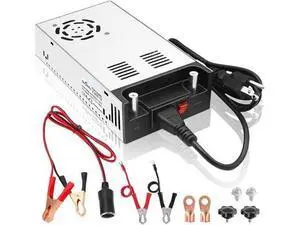 AC to DC Converter 12V Power Supply,Universal SMPS 120V AC to 12V 50A 600W DC Converter Power Supply Transformer Driver Adapter for RV,Pump,LED Strip, LCD Monitor AC to DC Converter 12V Power Supply,Universal SMPS 120V AC to 12V 50A 600W DC Converter Power Supply Transformer Driver Adapter for RV,Pump,LED Strip, LCD Monitor
