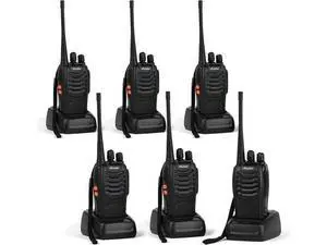 Ansoko Two Way Radio Walkie Talkie, Long Range Walkie Talkies for Adults 16-CH 2-Way Radio with Earpieces and Rechargeable Battery (Pack of 6) Ansoko Two Way Radio Walkie Talkie, Long Range Walkie Talkies for Adults 16-CH 2-Way Radio with Earpieces and Rechargeable Battery (Pack of 6)