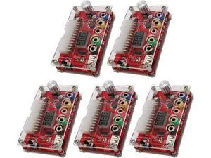 24 Pins ATX Power Supply Breakout Board and Acrylic Case Kit Module Adapter PC Power Connector Support 3.3V/5V/12V 1.8V-10.8V(ADJ) (5pcs) 24 Pins ATX Power Supply Breakout Board and Acrylic Case Kit Module Adapter PC Power Connector Support 3.3V/5V/12V 1.8V-10.8V(ADJ) (5pcs)