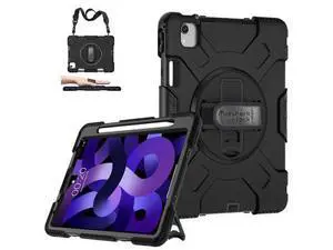 (Get2) Case for iPad Air 5th/4th Generation Black+Case for iPad Air 11 M2 2024 Black (Get2) Case for iPad Air 5th/4th Generation Black+Case for iPad Air 11 M2 2024 Black