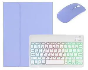 kaidisen Backlit Keyboard for Galaxy Tab S6 Lite 10.4" 2024/2022/2020 Keyboard Case with Mouse, Detachable Backlight Color Keyboard Case,Purple+White kaidisen Backlit Keyboard for Galaxy Tab S6 Lite 10.4" 2024/2022/2020 Keyboard Case with Mouse, Detachable Backlight Color Keyboard Case,Purple+White