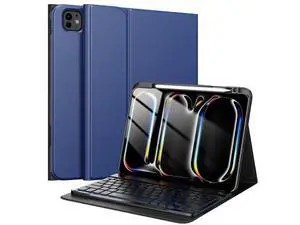 TiMOVO Keyboard Case with Pen Slot for iPad Pro 11 Inch, Magnetic Detachable Keyboard with Backlight, Navy Blue TiMOVO Keyboard Case with Pen Slot for iPad Pro 11 Inch, Magnetic Detachable Keyboard with Backlight, Navy Blue