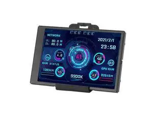 GOWENIC 3.5 inch IPS USB Mini Screen, Computer Case Secondary Monitor, for AIDA64 PC CPU HDD Data Monitor Temperature Display, Type C Sub Screen for Computer Case GOWENIC 3.5 inch IPS USB Mini Screen, Computer Case Secondary Monitor, for AIDA64 PC CPU HDD Data Monitor Temperature Display, Type C Sub Screen for Computer Case
