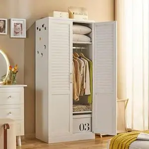 71" Tall Metal Wardrobe Closet with Hanging Rod, Adjustable Shelves Durable Steel Armoire for Home or Office 71" Tall Metal Wardrobe Closet with Hanging Rod, Adjustable Shelves Durable Steel Armoire for Home or Office