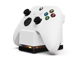 PowerA Charging Stand for Xbox - White, Wireless Controller Charging, Charge, Rechargeable Battery, Xbox Series X|S, Xbox One - Xbox Series X PowerA Charging Stand for Xbox - White, Wireless Controller Charging, Charge, Rechargeable Battery, Xbox Series X|S, Xbox One - Xbox Series X
