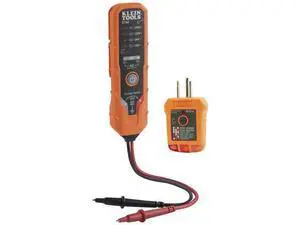 Voltage Tester Kit, GFCI Receptacle Tester, AC/DC Voltage Tester, Detects Common Electrical Wiring Problems Voltage Tester Kit, GFCI Receptacle Tester, AC/DC Voltage Tester, Detects Common Electrical Wiring Problems