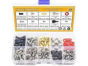 300PCS Personal Computer Screw Standoffs Set Kit for Hard Drive Computer Case Motherboard Fan Power Graphics 300PCS Personal Computer Screw Standoffs Set Kit for Hard Drive Computer Case Motherboard Fan Power Graphics