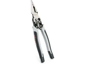 Multi-Function Needle Nose Pliers with Sharp Blades,Multi-Function Combination Pliers with Wire separate, Wire winding, Wire Stripper, Crimper,Cutter Function, 9 inch Multi-Function Needle Nose Pliers with Sharp Blades,Multi-Function Combination Pliers with Wire separate, Wire winding, Wire Stripper, Crimper,Cutter Function, 9 inch