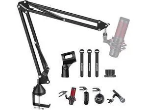 Microphone Arm, AK-35 Microphone Desk Stand-Microphone Suspension Boom Scissor Arm Stand For Blue Yeti,Blue Snowball iCE,QuadCast,Elgato Microphone Arm, AK-35 Microphone Desk Stand-Microphone Suspension Boom Scissor Arm Stand For Blue Yeti,Blue Snowball iCE,QuadCast,Elgato