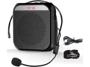 Portable Amplifier, Rechargeable Teacher Microphone, MiNi Amplifier System, Classroom Microphone, Tour Guide, Yoga Outdoor Portable Amplifier, Rechargeable Teacher Microphone, MiNi Amplifier System, Classroom Microphone, Tour Guide, Yoga Outdoor