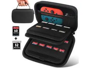 92 Switch Game Case,3DS Case Compatible with Nintendo 3DS, 3DS XL,New 2DS XL,2DS, DSi, Switch/Nintendo Switch 2 Games, PS Vita Games Hard Shell Game Card Holders 92 Switch Game Case,3DS Case Compatible with Nintendo 3DS, 3DS XL,New 2DS XL,2DS, DSi, Switch/Nintendo Switch 2 Games, PS Vita Games Hard Shell Game Card Holders