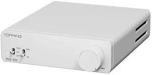 Topping Mini 300 Compact Desktop Power Amplifier 140W*2 TRS/RCA Input Fully Balanced Amplifier (White) Topping Mini 300 Compact Desktop Power Amplifier 140W*2 TRS/RCA Input Fully Balanced Amplifier (White)