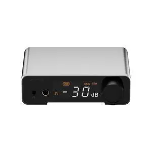DX1 II Gaming Ready DAC&Headphone AMP ES9039Q2M Decoder chip 3rd Generation XMOS XU-316 with Remote Control (Silver) DX1 II Gaming Ready DAC&Headphone AMP ES9039Q2M Decoder chip 3rd Generation XMOS XU-316 with Remote Control (Silver)