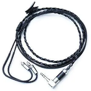 HiFi Cable SE215 315 425 535 Four-core Twisted Silver Plated OFC Upgrade Cable ZY-065 Black HiFi Cable SE215 315 425 535 Four-core Twisted Silver Plated OFC Upgrade Cable ZY-065 Black