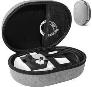 Hard Carrying Case Compatible with Me-ta/O-culus Quest 3, for Quest 3 Carry Case Suitable for Travel and Home Storage, Portable Protection Accessories for Quest 3 Hard Carrying Case Compatible with Me-ta/O-culus Quest 3, for Quest 3 Carry Case Suitable for Travel and Home Storage, Portable Protection Accessories for Quest 3