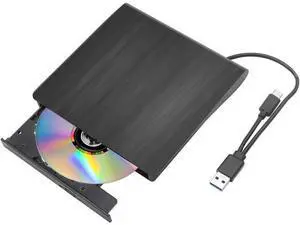 DIXSG External CD DVD Drive, Portable CD DVD +/-Rw Reader Disk Drive Slim DVD/CD Burner Player, USB 3.0 and Type-C Optical DVD Drive ROM Burner Rewriter for Laptop PC Windows 10/8/7/XP/Linux, MacOS DIXSG External CD DVD Drive, Portable CD DVD +/-Rw Reader Disk Drive Slim DVD/CD Burner Player, USB 3.0 and Type-C Optical DVD Drive ROM Burner Rewriter for Laptop PC Windows 10/8/7/XP/Linux, MacOS