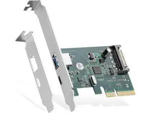 WISDUM PCIE to USB 3.2 Gen2 10Gbps Expansion Card, 2 Port USB Type-A and Type-C Ports, Self-Powered, Low Profile Bracket, USB3.2 Hub Controller Adapter for Windows 10/11 WISDUM PCIE to USB 3.2 Gen2 10Gbps Expansion Card, 2 Port USB Type-A and Type-C Ports, Self-Powered, Low Profile Bracket, USB3.2 Hub Controller Adapter for Windows 10/11
