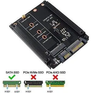WISDUM M.2 NGFF SSD to 2.5" sata III ssd Drives, Connector Converter Expansion Card for SATA III, Supports M.2 NGFF SATA 2280, 2260, 2242, 2230 WISDUM M.2 NGFF SSD to 2.5" sata III ssd Drives, Connector Converter Expansion Card for SATA III, Supports M.2 NGFF SATA 2280, 2260, 2242, 2230