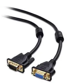 VGA Extension Cable (VGA Cable Male to Female) - 10 Feet VGA Extension Cable (VGA Cable Male to Female) - 10 Feet