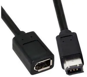 IEEE 1394 6Pin Firewire to 1394a 6Pin Female to Male Extension Data Video Capture Card Support 400 to 400 Cable 20cm IEEE 1394 6Pin Firewire to 1394a 6Pin Female to Male Extension Data Video Capture Card Support 400 to 400 Cable 20cm