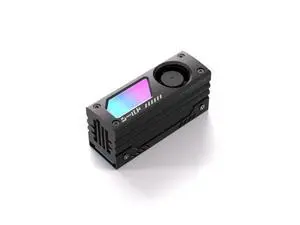 WISDUM Shield ARGB M.2 SSD Heatsink with Build-in 20mm PWM Fan, Premium Aluminum Design,5V 3-Pin ARGB Sync, High-Performance SSD Cooler for M.2 2280-Black-1 Pack WISDUM Shield ARGB M.2 SSD Heatsink with Build-in 20mm PWM Fan, Premium Aluminum Design,5V 3-Pin ARGB Sync, High-Performance SSD Cooler for M.2 2280-Black-1 Pack