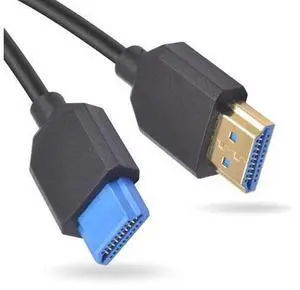 8K Short HDMI Cable 1Feet/30, HDMI 2.1 Cable, 48Gbps Extreme Thin HDMI Male to HDMI Male Cable with 8K 60Hz Video and 3D HDR for TV/Xbox, Monitor, PC (Male to Male) 8K Short HDMI Cable 1Feet/30, HDMI 2.1 Cable, 48Gbps Extreme Thin HDMI Male to HDMI Male Cable with 8K 60Hz Video and 3D HDR for TV/Xbox, Monitor, PC (Male to Male)