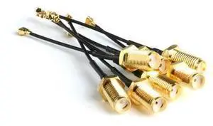 5pcs U.FL-1 to SMA Female Pigtail Antenna Wi-Fi Coaxial Low Loss Cable 6 inch (15cm) 5pcs U.FL-1 to SMA Female Pigtail Antenna Wi-Fi Coaxial Low Loss Cable 6 inch (15cm)