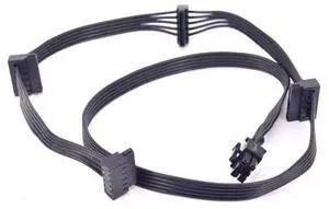 PCI express 6Pin 1 to 4 SATA Power Supply Cable Multiplier for C.ORSAIR RM X series RM1000x RM850x RM750X RM650x RM550 PCI express 6Pin 1 to 4 SATA Power Supply Cable Multiplier for C.ORSAIR RM X series RM1000x RM850x RM750X RM650x RM550