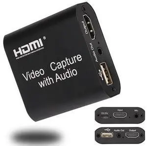 Video Audio Capture Card HDMI to USB 2.0 1080p Record with Loop Out for Gaming Streaming Teaching Video Conference and Live Broadcasting Video Audio Capture Card HDMI to USB 2.0 1080p Record with Loop Out for Gaming Streaming Teaching Video Conference and Live Broadcasting