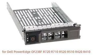 3.5" SAS SATA Hard Drive Tray Caddy for PowerEdge OF238F R720 R710 R520 R510 R420 R410 3.5" SAS SATA Hard Drive Tray Caddy for PowerEdge OF238F R720 R710 R520 R510 R420 R410